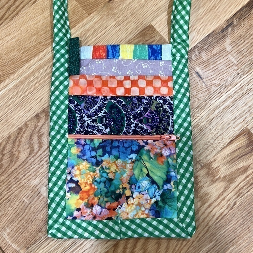 HANDMADE Mixed Pattern Bag - Picture 2 of 9